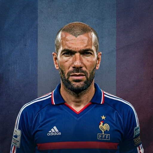 席丹 Zinedine Zidane 世界盃傳奇球員
