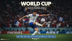 MetLife Stadium 球場外觀，2026 世界盃決賽舉辦地